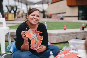 A Indigenous made christmas at Yagan Square