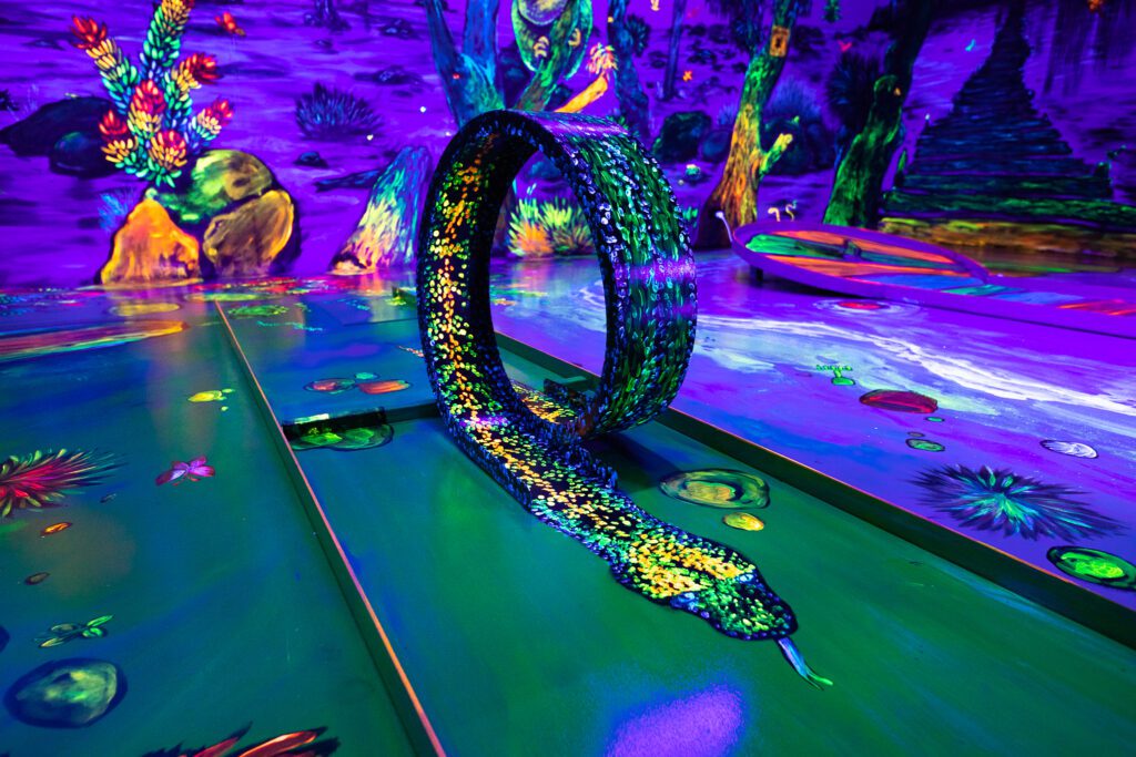 Glowing Rooms Perth Mini Golf